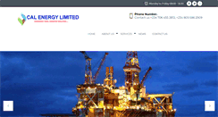Desktop Screenshot of calenergyltd.com